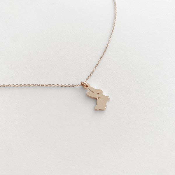 Magic Charm | Bunny Necklace Jewelry bunny charm gold Jewelry magic charm Necklace rose gold silver