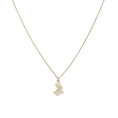 One Size Magic Charm | Bunny Necklace Jewelry bunny charm gold Jewelry magic charm Necklace rose gold silver