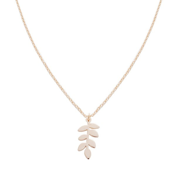 Magic Charm Fern Necklace