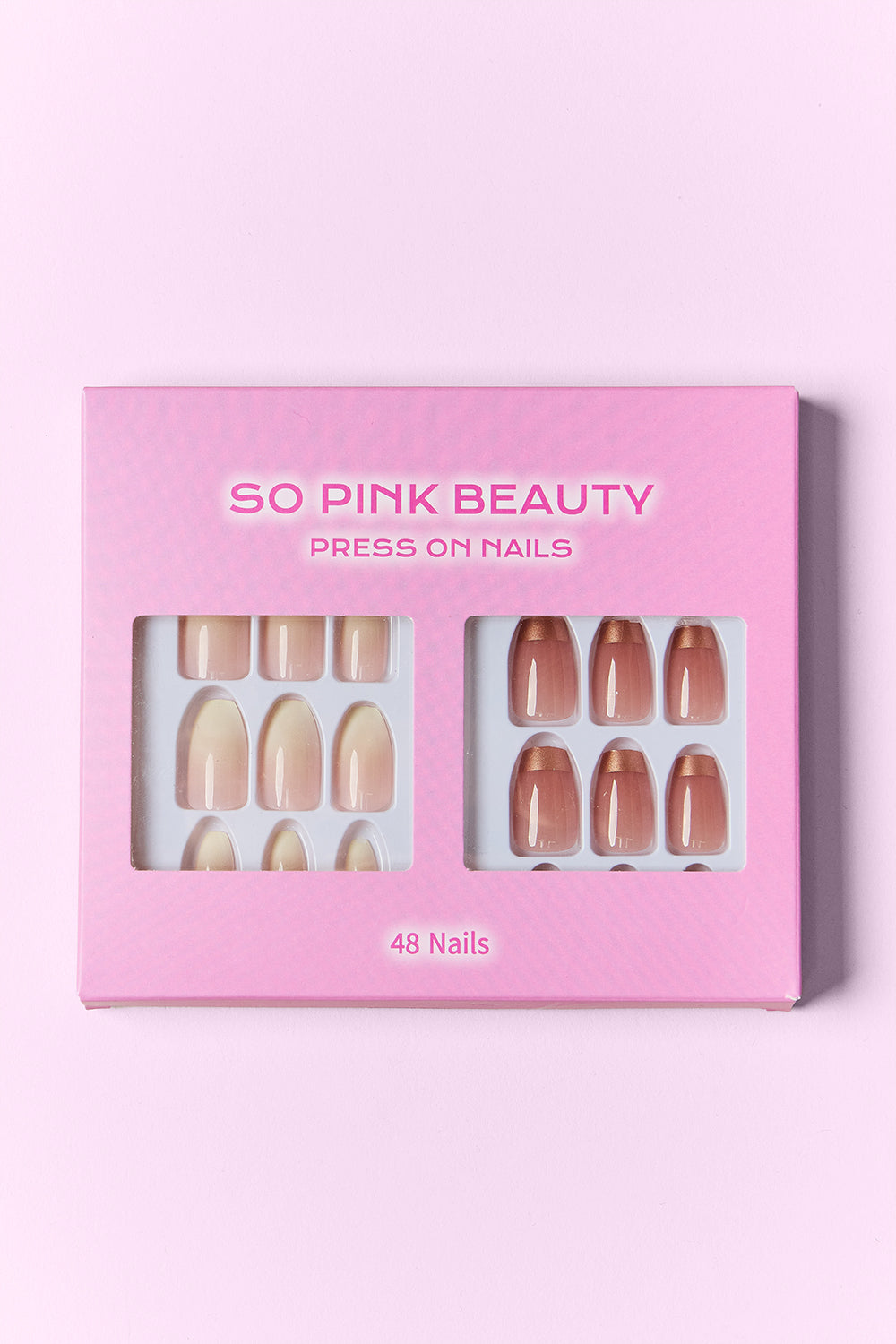 SO PINK BEAUTY | Press On Nails 2 Packs Accessories Fine Jewelry Jewelry Ship from USA SO PINK BEAUTY