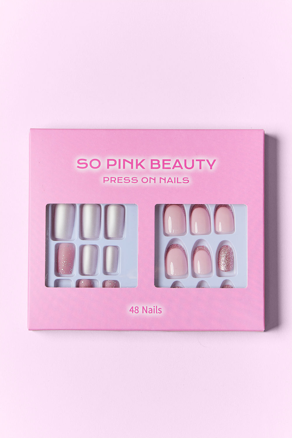 SO PINK BEAUTY | Press On Nails 2 Packs Accessories Fine Jewelry Jewelry Ship from USA SO PINK BEAUTY