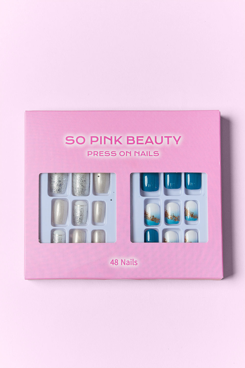 SO PINK BEAUTY | Press On Nails 2 Packs Accessories Fine Jewelry Jewelry Ship from USA SO PINK BEAUTY