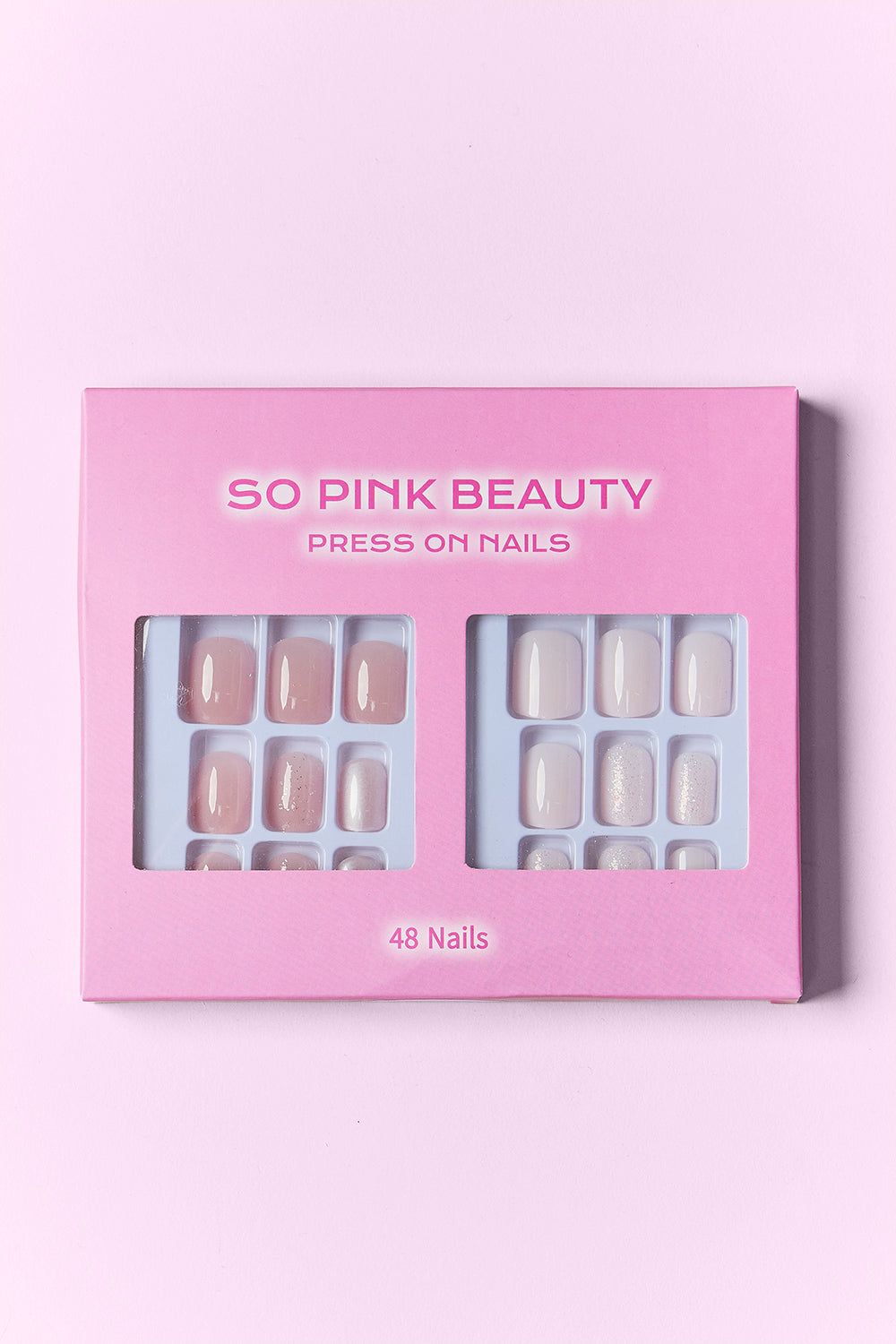 SO PINK BEAUTY | Press On Nails 2 Packs Accessories Fine Jewelry Jewelry Ship from USA SO PINK BEAUTY