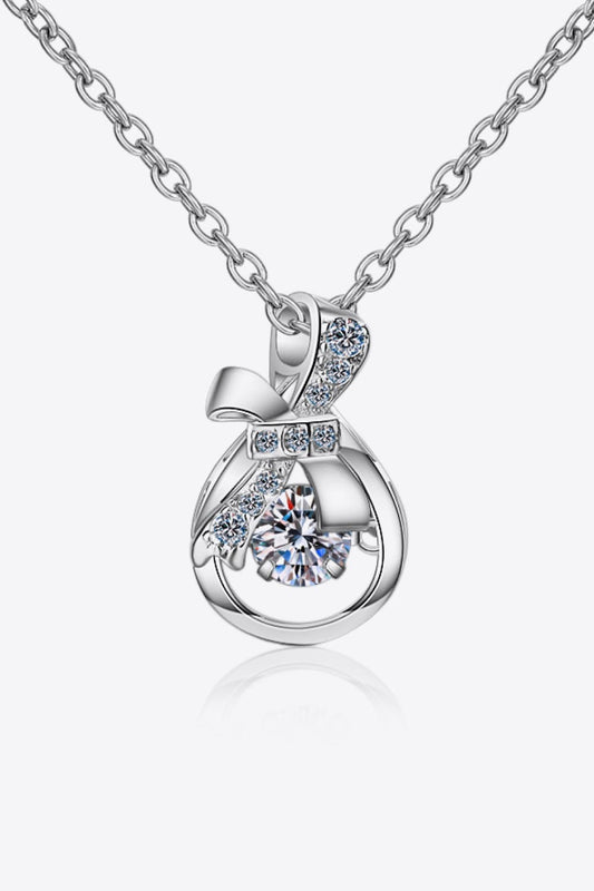 Radiant Moissanite | Sterling Silver Necklace Accessories DY-N Fine Jewelry Jewelry